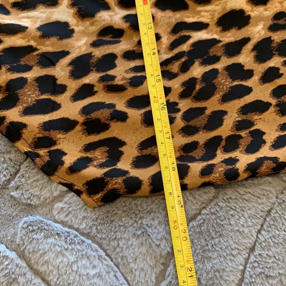 Animal print boutique shirt dress Size small new condition free shipping - Picture 9 of 10